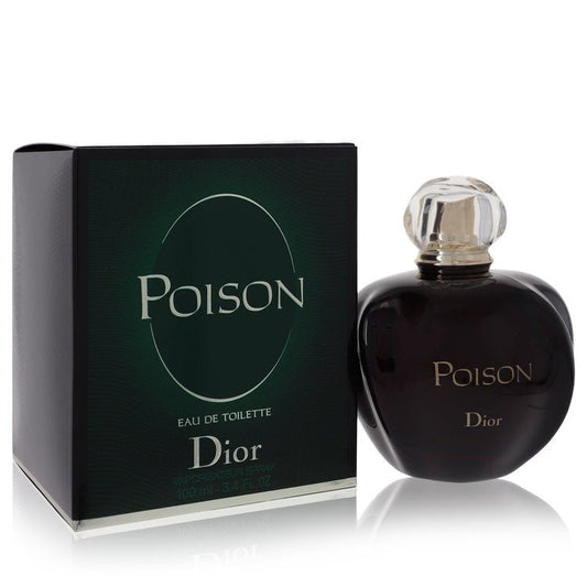 Poison Eau De Toilette Spray By Christian Dior - Size: 100 ml Eau De Toilette Spray