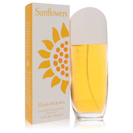 Sunflowers Eau De Toilette Spray By Elizabeth Arden - Size: 100 ml Eau De Toilette Spray