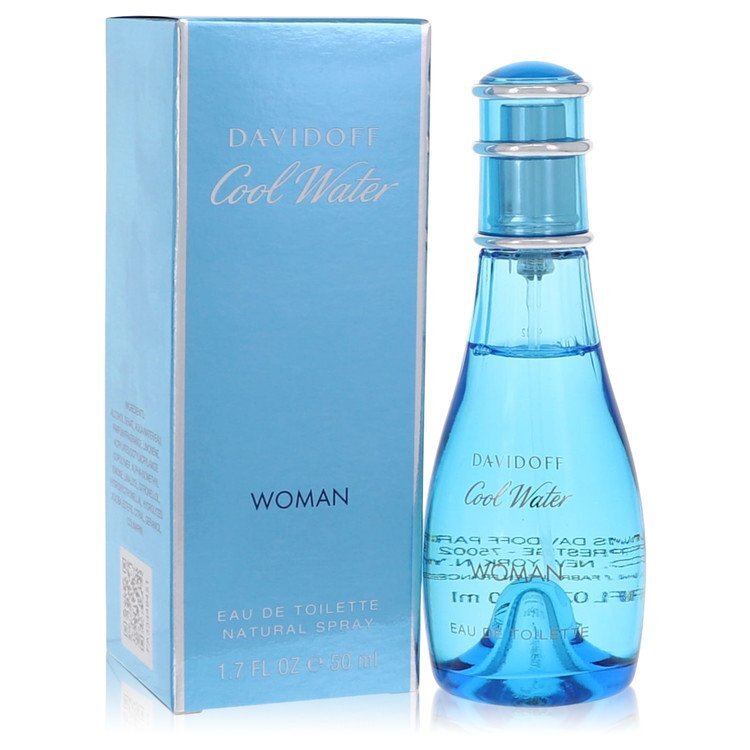 Cool Water Eau De Toilette Spray By Davidoff - Size: 50 ml Eau De Toilette Spray