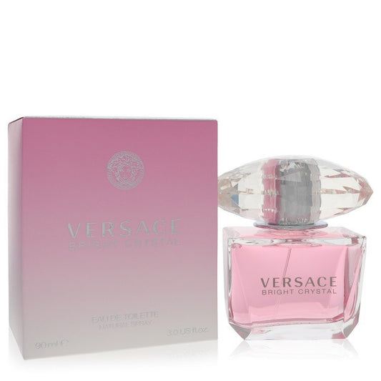 Bright Crystal Eau De Toilette Spray By Versace Eau De Toilette Spray (Bright Crystal Eau De Toilette Spray By Versace) - Size: 90 ml Eau De Toilette Spray