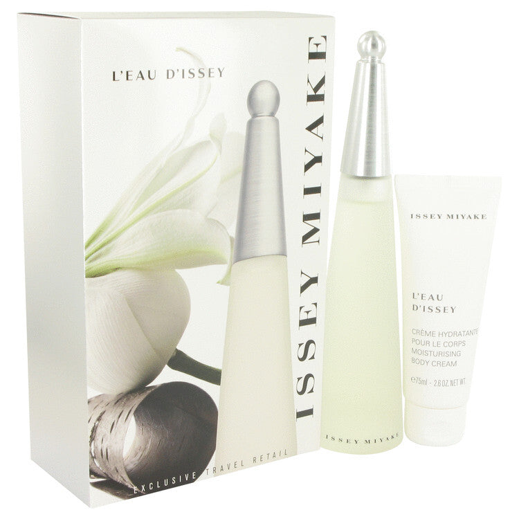 L'eau D'issey (issey Miyake) Gift Set By Issey Miyake Gift Set - 3.3 oz Eau DeToilette Spray + 2.6 oz Body Cream (L'eau D'issey (issey Miyake) Gift Set By Issey Miyake) - Size: 3.3 oz Eau DeToilette Spray + 2.6 oz Body Cream