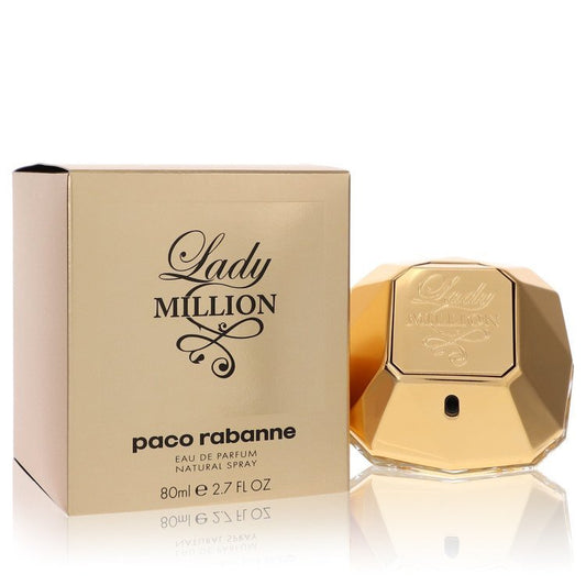 Lady Million Eau De Parfum Spray By Paco Rabanne Eau De Parfum Spray (Lady Million Eau De Parfum Spray By Paco Rabanne) - Size: 80 ml Eau De Parfum Spray