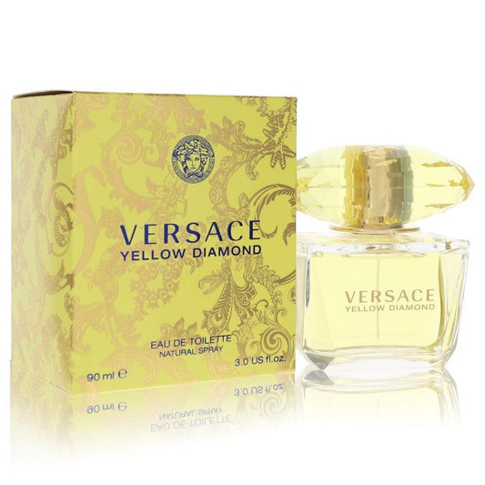 Versace Yellow Diamond Eau De Toilette Spray By Versace Eau De Toilette Spray (Versace Yellow Diamond Eau De Toilette Spray By Versace) - Size: 90 ml Eau De Toilette Spray