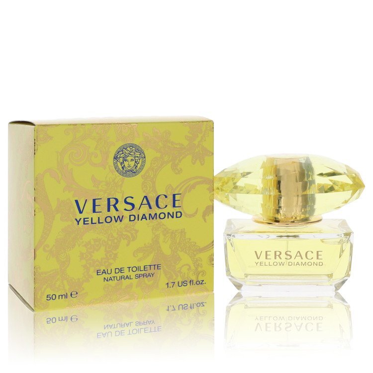 Versace Yellow Diamond Eau De Toilette Spray By Versace Eau De Toilette Spray (Versace Yellow Diamond Eau De Toilette Spray By Versace) - Size: 50 ml Eau De Toilette Spray