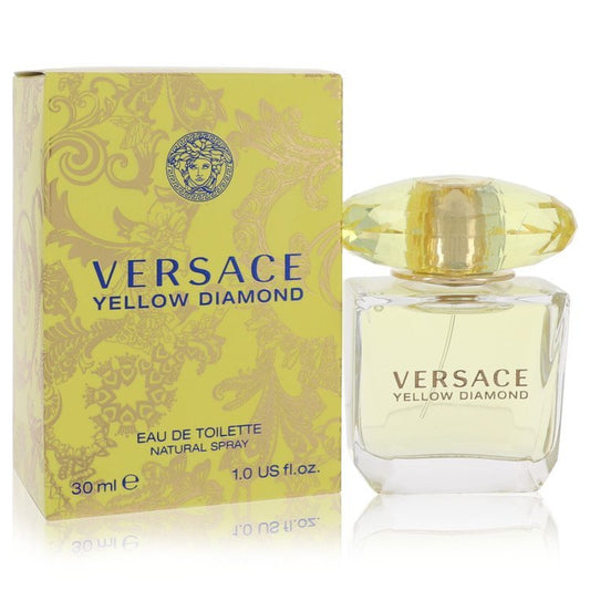 Versace Yellow Diamond Eau De Toilette Spray By Versace Eau De Toilette Spray (Versace Yellow Diamond Eau De Toilette Spray By Versace) - Size: 30 ml Eau De Toilette Spray