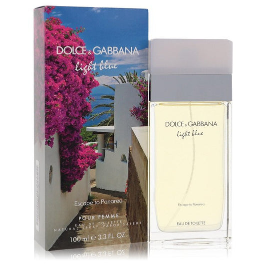 Light Blue Escape To Panarea Eau De Toilette Spray By Dolce & Gabbana Eau De Toilette Spray (Light Blue Escape To Panarea Eau De Toilette Spray By Dolce & Gabbana) - Size: 100 ml Eau De Toilette Spray