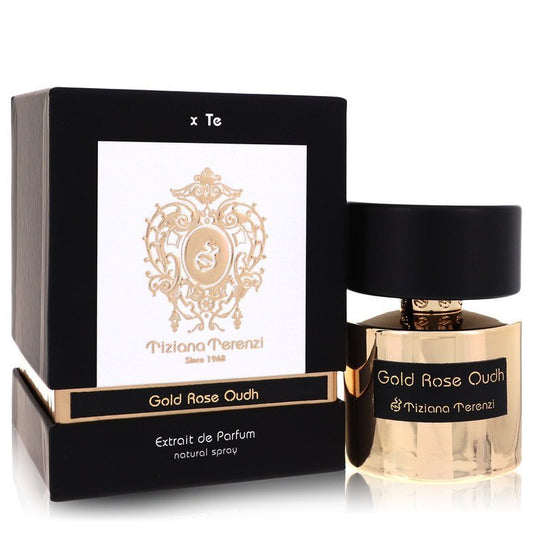 Gold Rose Oudh Eau De Parfum Spray (Unisex) By Tiziana Terenzi Eau De Parfum Spray (Unisex) (Gold Rose Oudh Eau De Parfum Spray (Unisex) By Tiziana Terenzi) - Size: 100 ml Eau De Parfum Spray