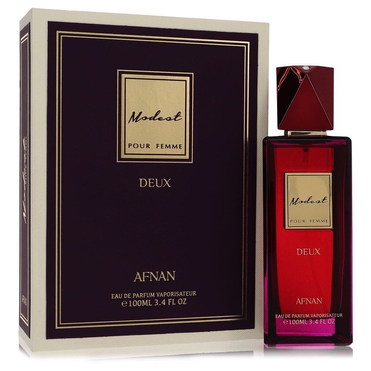 Modest Pour Femme Deux Eau De Parfum Spray By Afnan Eau De Parfum Spray (Modest Pour Femme Deux Eau De Parfum Spray By Afnan) - Size: 100 ml Eau De Parfum Spray