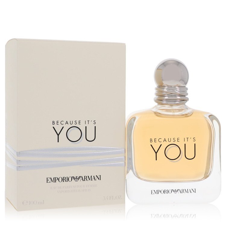 Because It's You Eau De Parfum Spray By Giorgio Armani Eau De Parfum Spray (Because It's You Eau De Parfum Spray By Giorgio Armani) - Size: 100 ml Eau De Parfum Spray