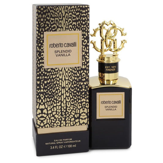 Splendid Vanilla Eau De Parfum Spray By Roberto Cavalli Eau De Parfum Spray (Splendid Vanilla Eau De Parfum Spray By Roberto Cavalli) - Size: 100 ml Eau De Parfum Spray