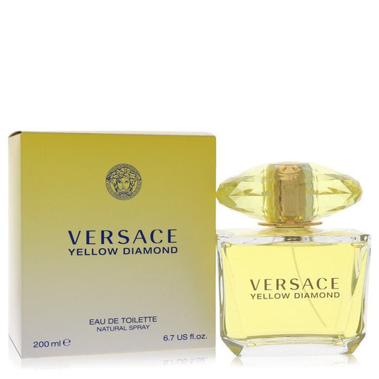 Versace Yellow Diamond Eau De Toilette Spray By Versace Eau De Toilette Spray (Versace Yellow Diamond Eau De Toilette Spray By Versace) - Size: 200 ml Eau De Toilette Spray