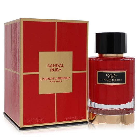 Sandal Ruby Eau De Parfum Spray (Unisex) By Carolina Herrera Eau De Parfum Spray (Unisex) (Sandal Ruby Eau De Parfum Spray (Unisex) By Carolina Herrera) - Size: 100 ml Eau De Parfum Spray