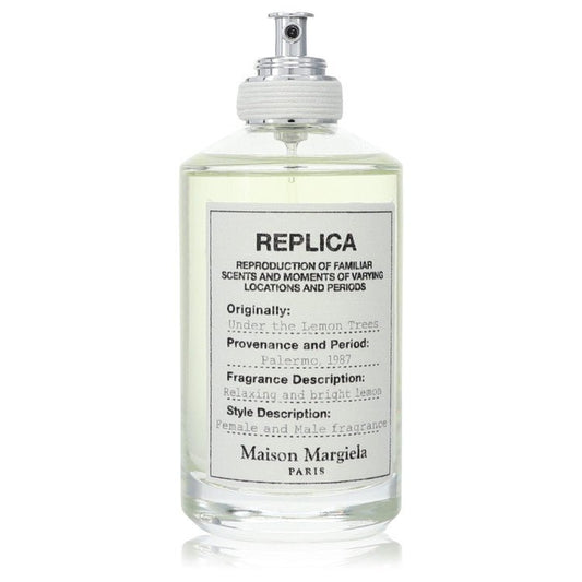 Replica Under The Lemon Trees Eau De Toilette Spray (Unisex Tester) By Maison Margiela Eau De Toilette Spray (Unisex Tester) (Replica Under The Lemon Trees Eau De Toilette Spray (Unisex Tester) By Maison Margiela) - Size: 100 ml Eau De Toilette Spray