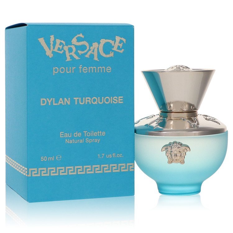 Versace Pour Femme Dylan Turquoise Eau De Toilette Spray By Versace Eau De Toilette Spray (Versace Pour Femme Dylan Turquoise Eau De Toilette Spray By Versace) - Size: 50 ml Eau De Toilette Spray