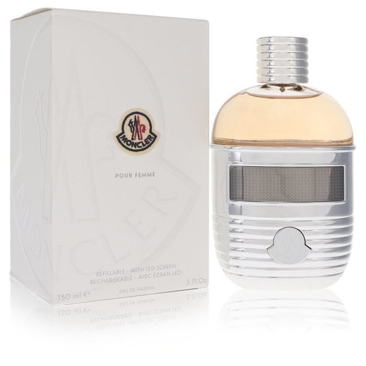 Moncler Eau De Parfum Spray (Refillable + LED Screen) By Moncler Eau De Parfum Spray (Refillable + LED Screen) (Moncler Eau De Parfum Spray (Refillable + LED Screen) By Moncler) - Size: 150 ml Eau De Parfum Spray