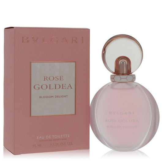 Bvlgari Rose Goldea Blossom Delight Eau De Toilette Spray By Bvlgari Eau De Toilette Spray (Bvlgari Rose Goldea Blossom Delight Eau De Toilette Spray By Bvlgari) - Size: 75 ml Eau De Toilette Spray